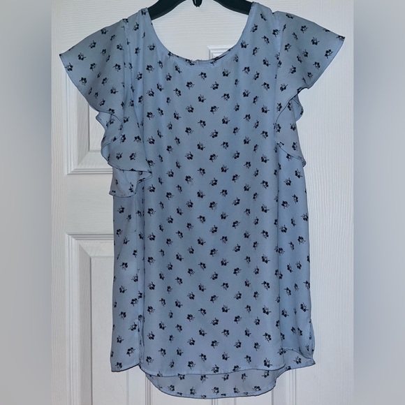 Ann Taylor Factory Blue Top, Size XS - Picture 1 of 4